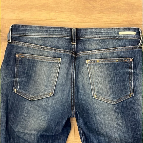 Pilcro | Anthropolgie Hyphen straight leg denim jeans Women’s size 28 stretch - Picture 6 of 13